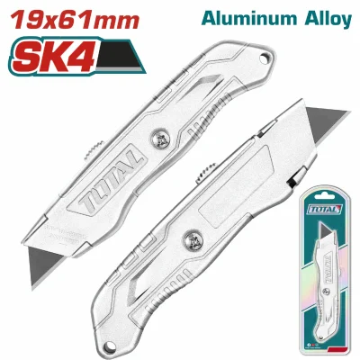Exacto De 175 Mm. Con Cuchillas De 61Mm X 19Mm. SK5. Con 1 Cuchilla De Repuesto. Auto Bloqueo. tht511615