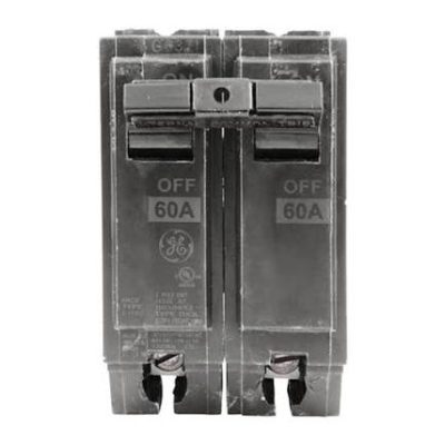 Breaker de 2 polos y 240V con potencia de 60Amp