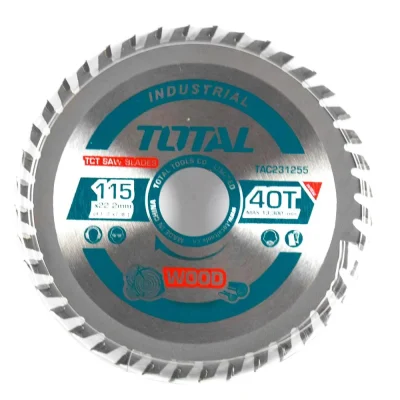 DISCO MADERA 4 1/2" 115MM 40 DIENTES TOTAL. TAC231255