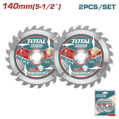 Disco De Corte Para Madera 5-1/2» – 24t Set De 2 Pcs. TAC2331403