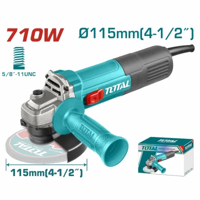 Esmeriladora Angular. 710W.Velocidad Sin Carga: 12000Rpm. Rosca: 5/8"-11UNC No Incluye Disco. UTG10711576