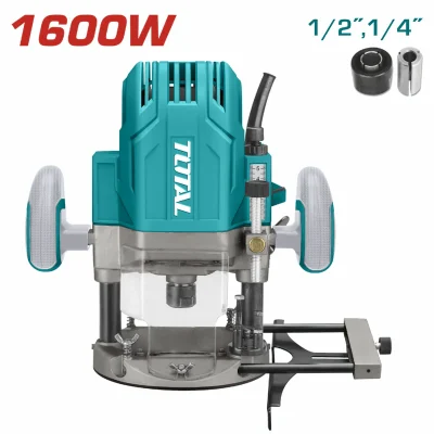 Router 1600W, 120V~60Hz. Para Espárragos De 1/4" - 1/2". 22000Rpm. Profundidad Máxima 0-60Mm. UTR111216