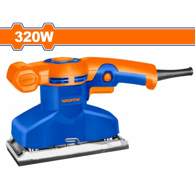 Lijadora De Mano Eléctrica 320W. 110-120V. Base: 7"X3-1/2". Incluye 1 Hoja De Papel Para Lijar. UWFA2501