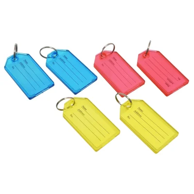 LLAVERO PLASTICO 2-1/4 6PZS BESTVALUE.