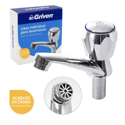 LLAVE INDIVIDUAL PARA LAVAMANOS