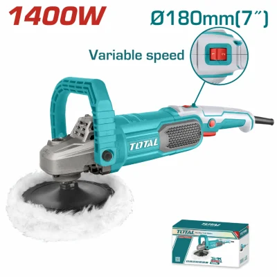 Pulidora De Felpa 1400W De 7" Vel.1500-3600Rpm. Incluye: Accesorios. UTP11418018