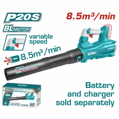 Soplador De Batería 20V Inalámbrico De Iones De Litio (SIN CARBONES), TABLI20428