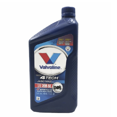 VALVOLINE 4TECH 20W-50 MOTORCYCLE OIL