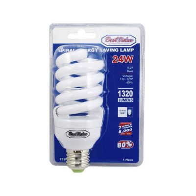 Foco Ahorrador Best Value 24W en Espiral