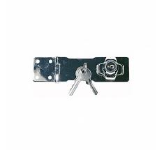 ALDABA CON CERRADURA PLATEADA 4-1/2, BESTVALUE.