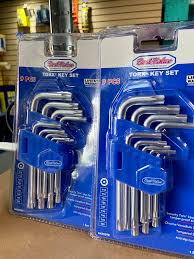 JUEGO DE LLAVE DE TORX 9PZS.