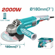 Esmeril Angular De 7" Total 110V-120V~50/60Hz 2000W. 5/8"-11 UNC, 8450/Min. UTG12018026